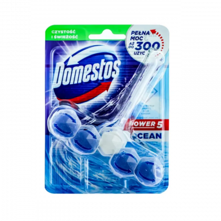 Detergenti pentru Toaleta - Domestos Odorizant WC cu Bile 55g Ocean - Prospețime Marină