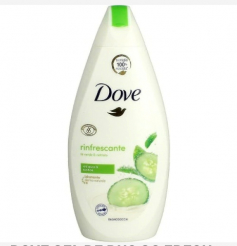 Șampoane și Geluri de Duș - DOVE GEL DE DUS GO FRESH CUCUMBER&TEA GREEN 600ML