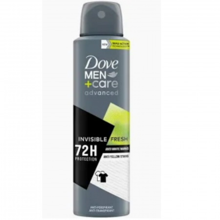 Deodorante - Antiperspirant spray Dove Men+Care Invisible Fresh - 150ml