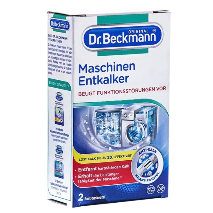 Solutii si capsule pentru masina de spalat - Pudră Anticalcar Dr. Beckmann - 100g | Protecție Anti-Calcar Mașini Spălat