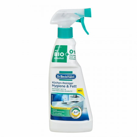 Degresant Baie și Bucătărie - Dr. Beckmann  Kuchen-Reiniger Hygiene&Fett  Soluție de curățare bucătărie