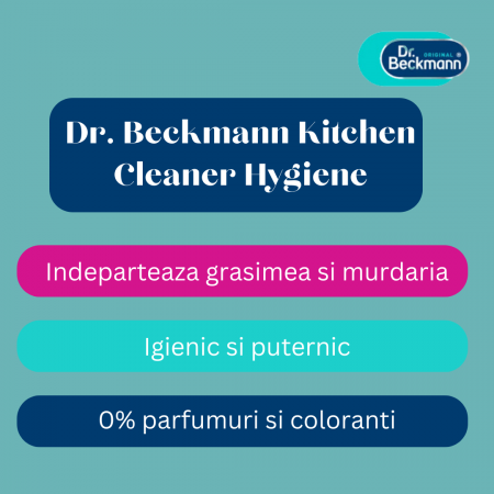 Dr. Beckmann  Kuchen-Reiniger Hygiene&Fett  Soluție de curățare bucătărie [2]