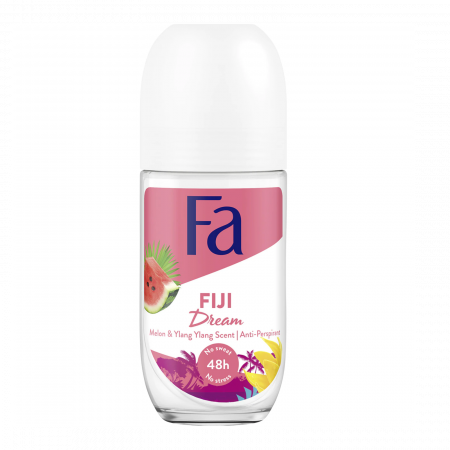 Deodorante - Fa Roll-on Women Fiji Dream 50ml - Prospețime Exotică
