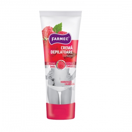 Aparate de ras .Rezerve Ras, Geluri de Ras și After-shave - Crema depilatoare Farmec pentru adolescenti - 150ml