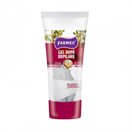 Aparate de ras .Rezerve Ras, Geluri de Ras și After-shave - Gel dupa depilare Farmec cu argan - 100ml