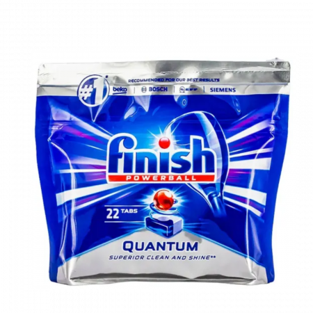 Solutii si capsule pentru masina de spalat - Tablete Finish Quantum pentru masina de spalat vase - 22 buc