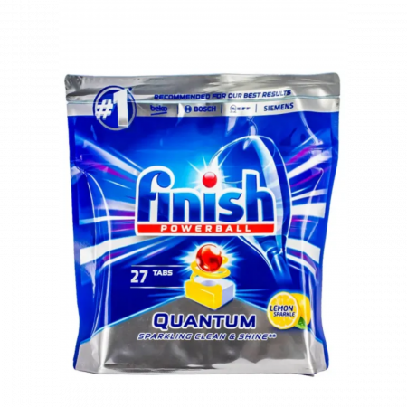 Solutii si capsule pentru masina de spalat - Tablete Finish Quantum pentru masina de spalat vase - 27 buc