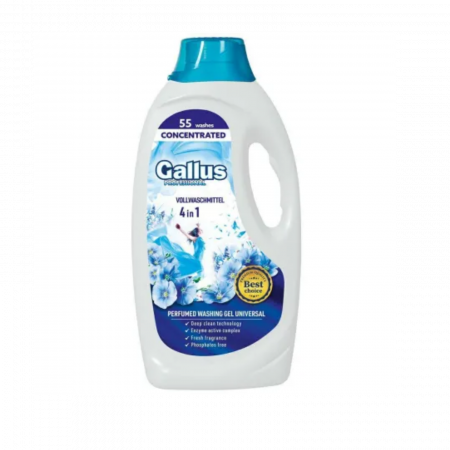 Detergenți de rufe - Detergent lichid Gallus 4 in 1 Color - 4.05L