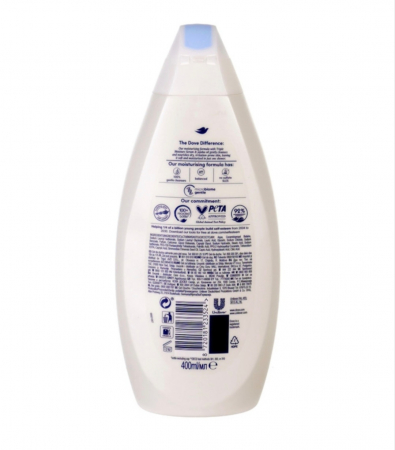 Dove Gel de Duș Derma Soothing cu Ulei de Jojoba 400ml - Calmare și Hidratare [1]