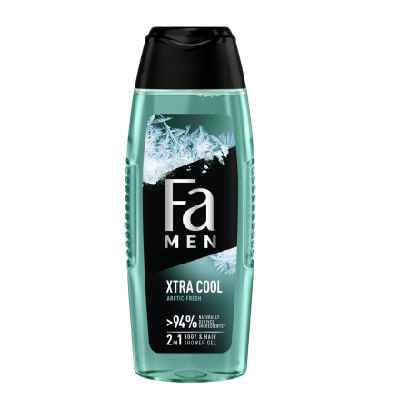 Șampoane și Geluri de Duș - Men Xtra Cool Gel de Duș 250ml - Prospețime și Răcorire