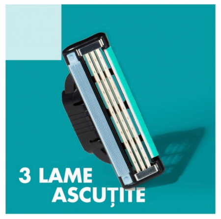 Gillette Mach 3 Aparat de Ras cu Rezervă - Precizie și Confort [3]