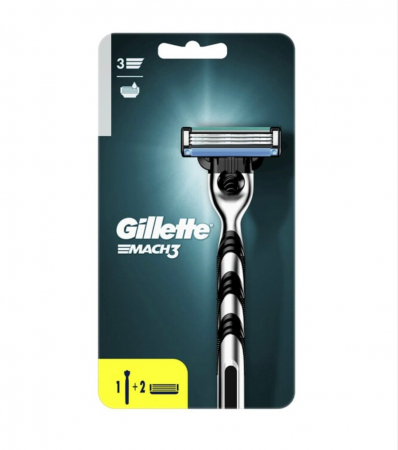 Consumabile - Gillette Mach 3 Aparat de Ras cu Rezervă - Precizie și Confort