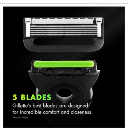 Gillette Labs rezerve set de4 bucăți [1]