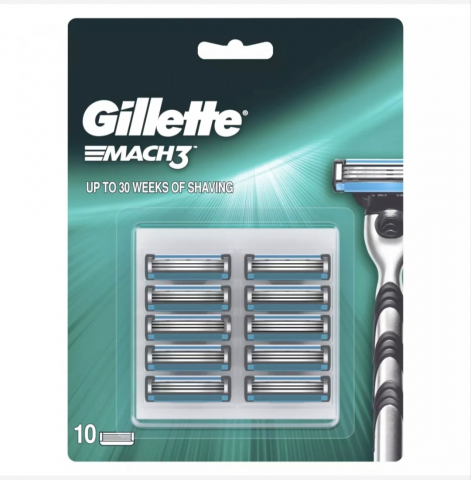 Aparate de ras .Rezerve Ras, Geluri de Ras și After-shave - GILLETTE REZERVA MACH 3 10/SET
