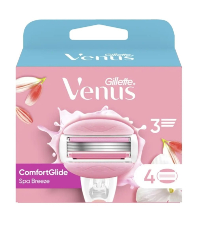 Aparate de ras .Rezerve Ras, Geluri de Ras și After-shave - Gillette Venus Lame de ras Comfortglide Spa Breeze pachet 4 rezerve