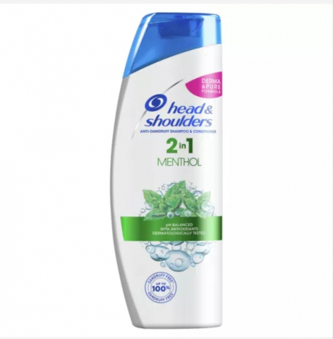 Șampoane și Geluri de Duș - HEAD&SHOULDERS SAMPON PAR 2IN1 MENTHOL FRESH 360ML