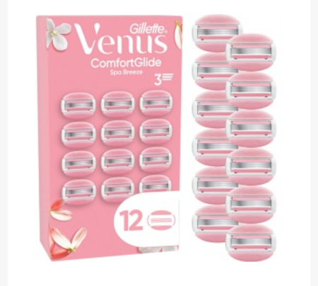 Aparate de ras .Rezerve Ras, Geluri de Ras și After-shave - https://www.cheapchic.ro/images/products/gillette-venus-comfortglide-spa-breeze-12buc.jpg
