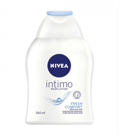 Geluri Intime - Loțiune Intimă Nivea Intimo Fresh Comfort 250ml - Prospețime și Confort