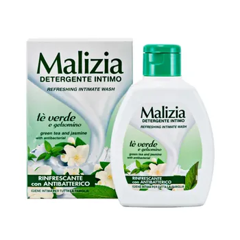 Geluri Intime - Malizia Săpun Lichid Intim Green Tea 200ml - Delicatețe și Prospețime