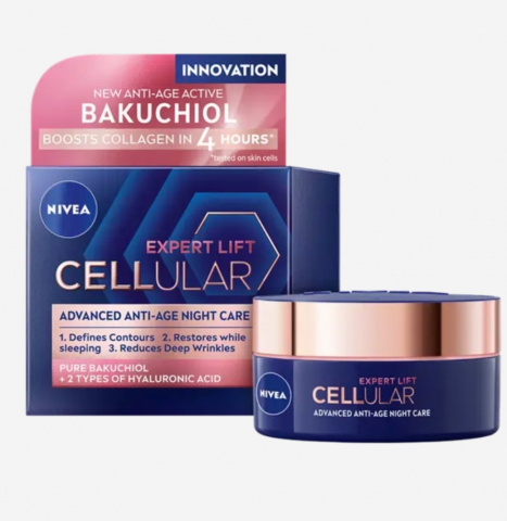 Creme , Demachiante și Dischete - NIVEA CREMA FATA EXPERT LIFT CELLULAR ELASTICITATE NOAPTE 50ML