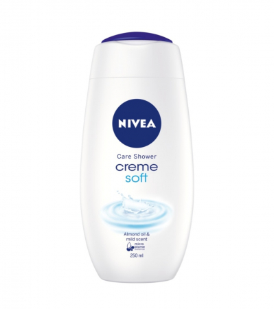 Creme de corp - Nivea Creme Soft Gel de Duș 250ml - Curățare Delicată și Hidratare