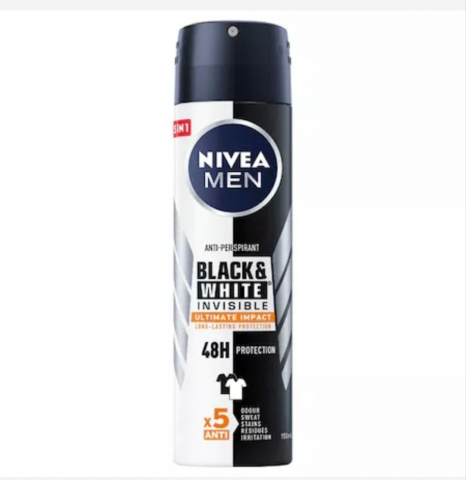 Deodorante - NIVEA DEO MEN BLACK&WHITE ULTIMATE IMPACT 150ML