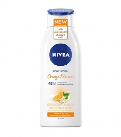 Creme de corp - Nivea Loțiune de Corp Orangen Blute 400ml - Parfum de Flori de Portocal