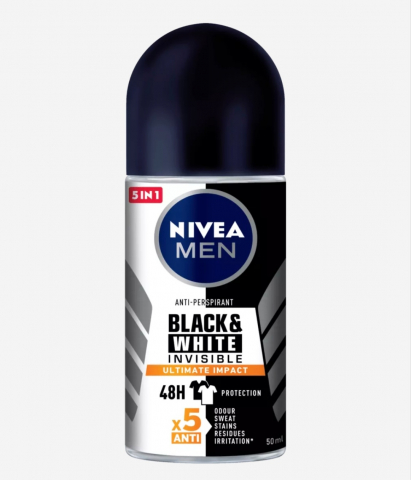 Deodorante - NIVEA ROLL-ON MEN BLACK&WHITE ULTIMATE IMPACT 50ML