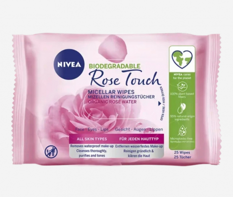 Șervețele Uscate și Umede - NIVEA SERVETELE DEMACHIANTE MICELLAR ROSE WATER 25BUC