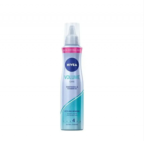 Fixative , Spumă și Ceara pentru Păr - NIVEA SPUMA PAR VOLUME EXTRA STRONG NR.4 150ML