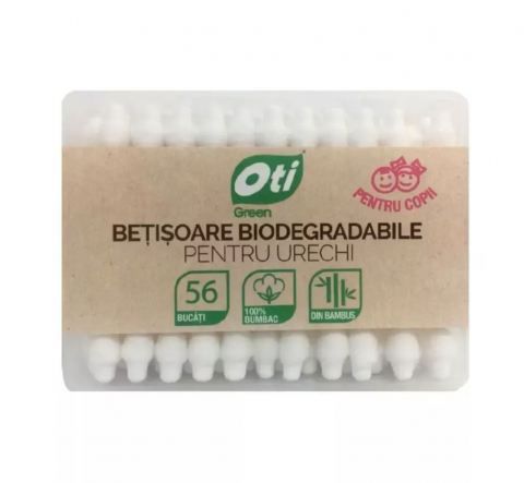 Creme , Demachiante și Dischete - OTI BETISOARE URECHI BIO COPII 56BUC