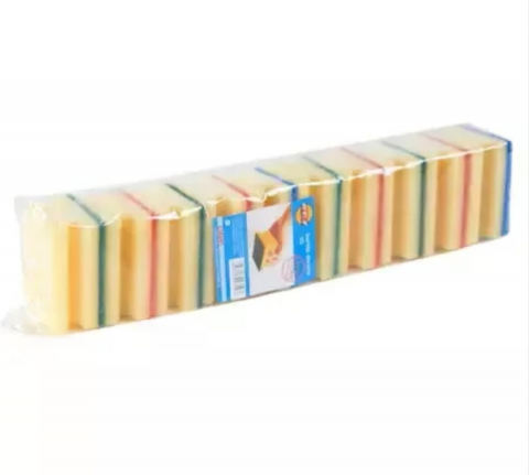 Soluții și Bureți de Vase - OTI BURETI ABRAZIVI (CANELURA) 10BUC/SET