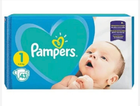 Copii - PAMPERS ACTIVE BABY NR.1 2-5KG 43BUC/SET