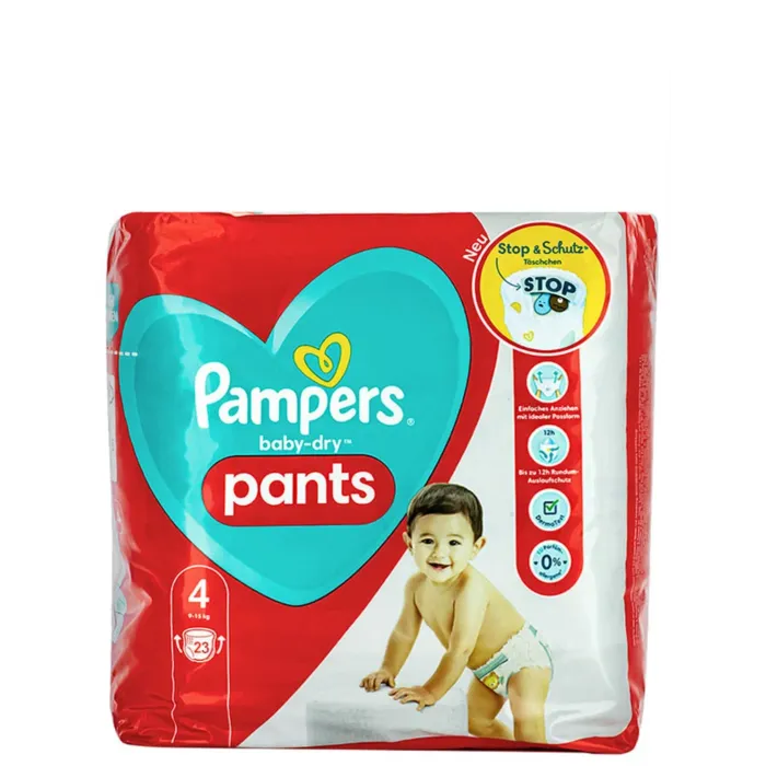 Copii - Scutece Pampers Nr. 4 - 23 Buc | Confort și Siguranță
