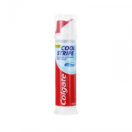 Pasta de Dinți - Pastă de Dinți Colgate Cool Stripe cu Aromă de Mentă - 100 ml | Împrospătare și Curățare