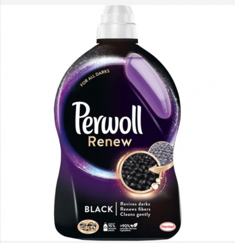 Detergenți de rufe - Perwoll Detergent Lichid Black Renew 2970 Ml