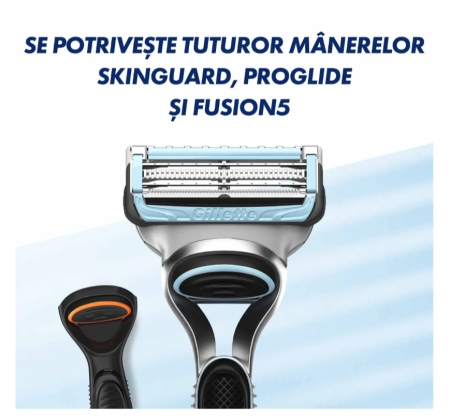 Rezerve aparat de ras Gillette SkinGuard Sensitive 8 buc [3]