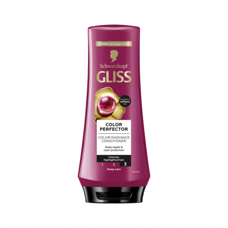 Șampoane și Geluri de Duș - Gliss balsam Colour Perfector pentru Păr Vopsit 200ml - Întreținerea Culorii