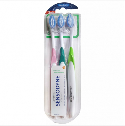 Periuțe de Dinți , Periuțe de dinți electrice , Rezerve - SENSODYNE PERIUTA DINTI EXPERT 3BUC/SET