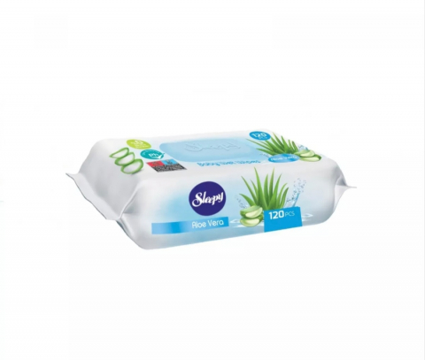 Șervețele Uscate și Umede - Sleepy șervețele umede - aloe vera
