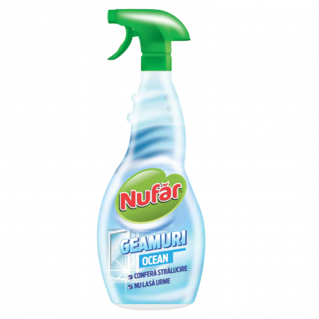 Produse de Curățat - Solutie curatat geamuri Nufar Ocean - 500ml
