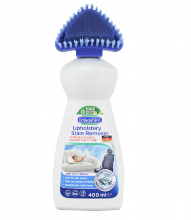 Produse de Curățat - Solutie indepartare pete pentru tapiterie, Dr. Beckmann, Aplicator perie, 400 ml