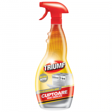 Degresant Baie și Bucătărie - Solutie Triumf pentru cuptoare si vase emailate - 500ml