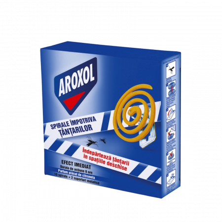 Solutii antitantari - Spirale impotriva tantarilor Aroxol - 10 buc