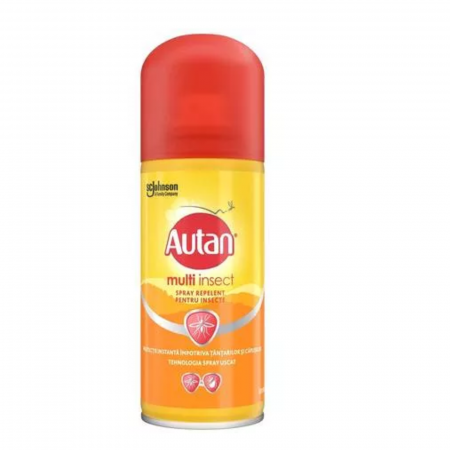Produse de Curățat - Spray anti tantari si capuse Autan Multi Insect - 100ml