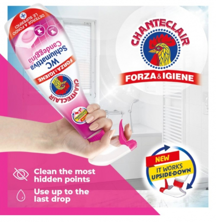 Spuma Activa cu Clor Pentru WC Chanteclair, 625 ml [4]