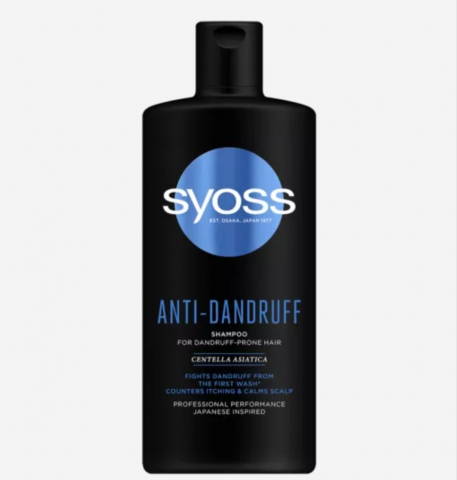 Șampoane și Geluri de Duș - SYOSS PROFESSIONAL SAMPON PAR ANTI-DANDRUFF 440ML