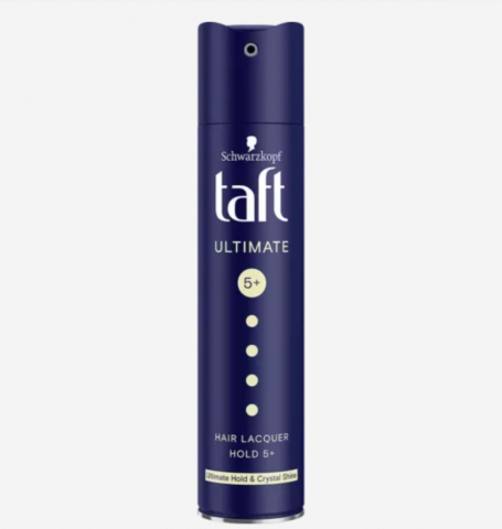 Fixative , Spumă și Ceara pentru Păr - TAFT FIXATIV ULTIMATE HOLD NR.5+ 250ML