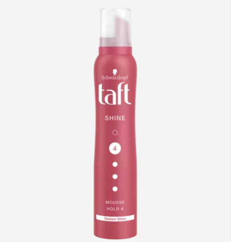 Fixative , Spumă și Ceara pentru Păr - TAFT SPUMA PAR SHINE NR.4 200ML