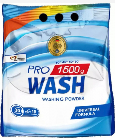 Detergenți de rufe - Wash Pro 1,5 kg Pudra